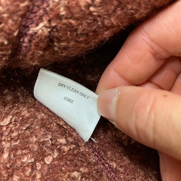 Eileen Fisher Alpaca Wool Silk One Button Cardigan Sweater Women's L - Picture 8 of 9